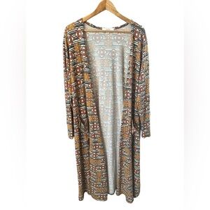 LulaRoe Sarah Open Front Cardigan Size: XL